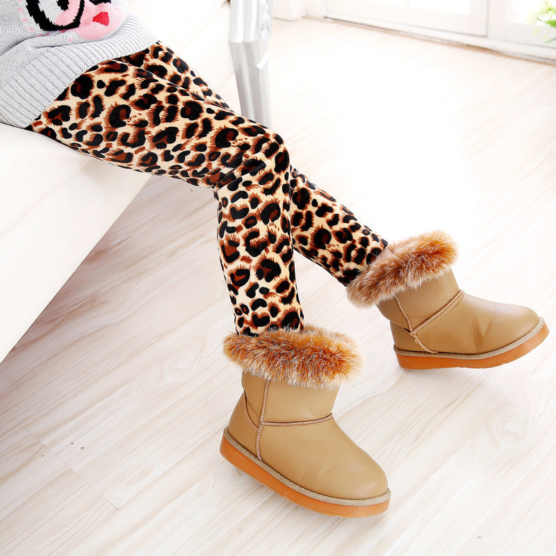 Girls' Multiple Design Warm Leggings