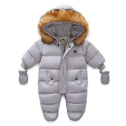 Baby Jumpsuit Jacket with Gloves