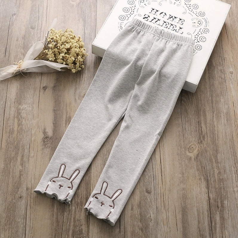 Girls casual solid Leggings