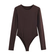 Women's Long-sleeved Bodysuit