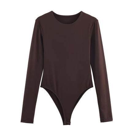 Women's Long-sleeved Bodysuit