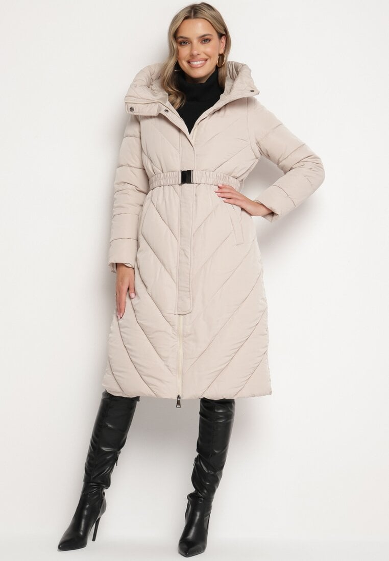 Puff Down Long Jacket