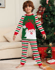 Family Christmas Jammies Long Sleeve Pajamas Matching Sets Red Stripe Xmas