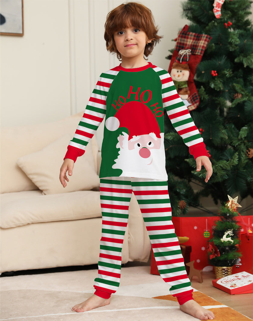 Family Christmas Jammies Long Sleeve Pajamas Matching Sets Red Stripe Xmas