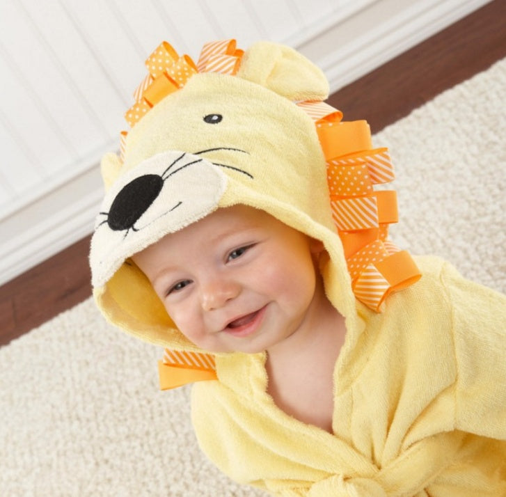 Animal Modeling Baby Bathrobe