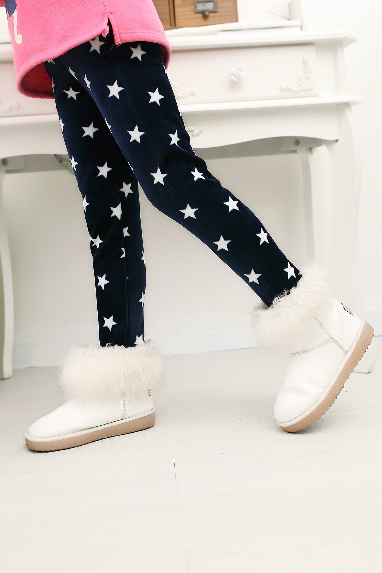 Girls' Multiple Design Warm Leggings
