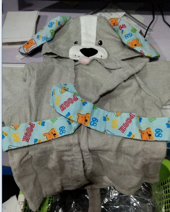 Animal Modeling Baby Bathrobe