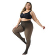 Black Sheer Wash Leggings