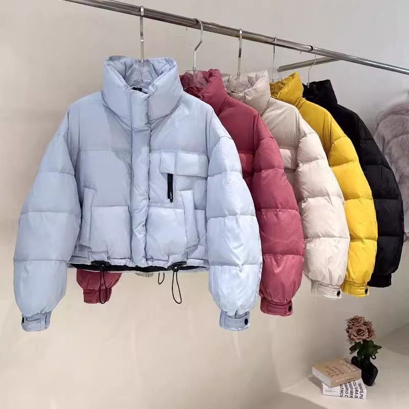 Stand Collar Puffer Jacket