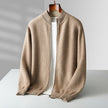 Autumn And Winter Double-sided Thickened Zipper Wool Cardigan