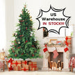 Snow Flocked Artificial Christmas Tree