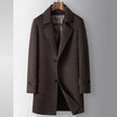 Men's Autumn And Winter Mid-length Detachable White Goose Down Inner Handmade Coat