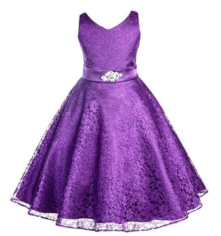 Girls Lace Occasion  Dress