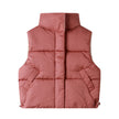 Girls down cotton vest
