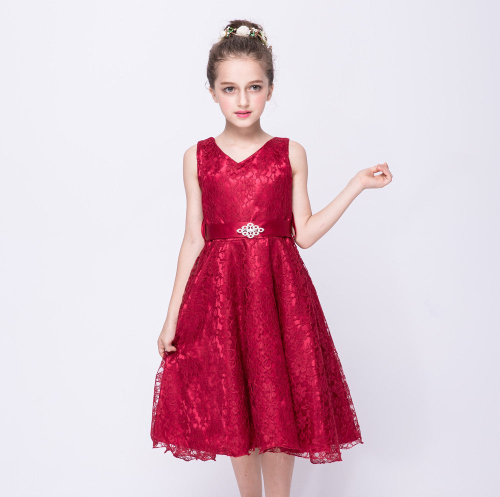 Girls Lace Occasion  Dress