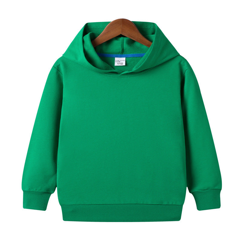 Pure Cotton Hooded Blank Sweater