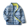 Thick Fur Printed Kids Zipper Jacket