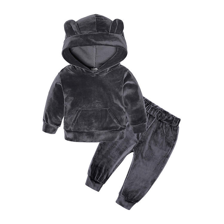 Baby Girl Hoodie Set