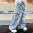 Boys Cargo Jeans