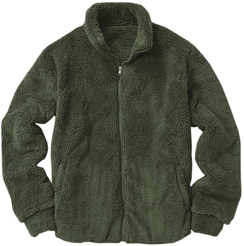 Casual Men's Solid Mink Cardigan