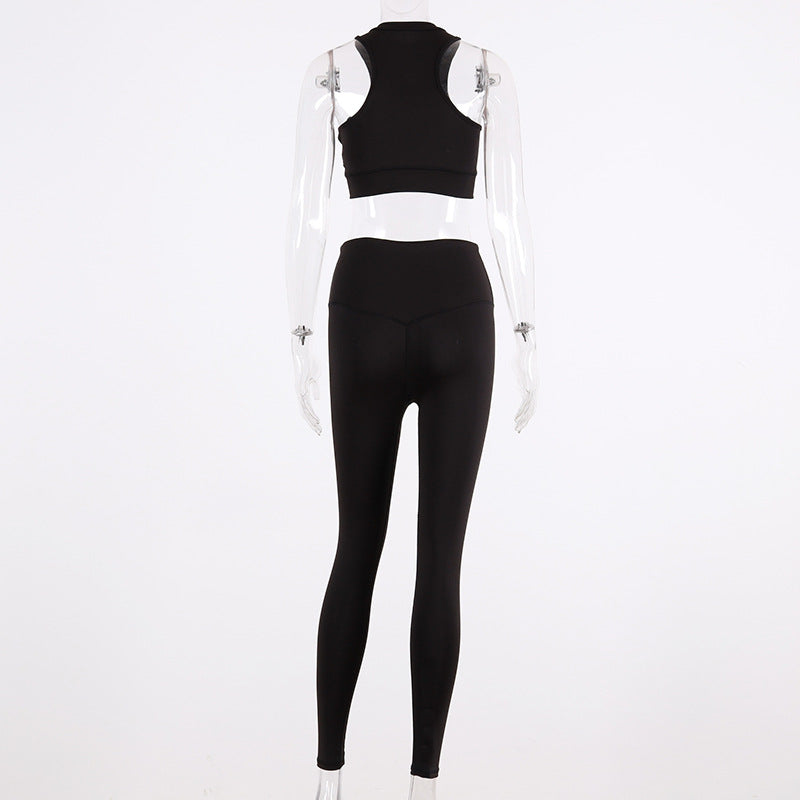 Yoga Vest Fashion Set
