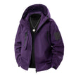 New Trendy Men's Windbreaker Slim Hooded Shoulder Patch Outdoor Jacket