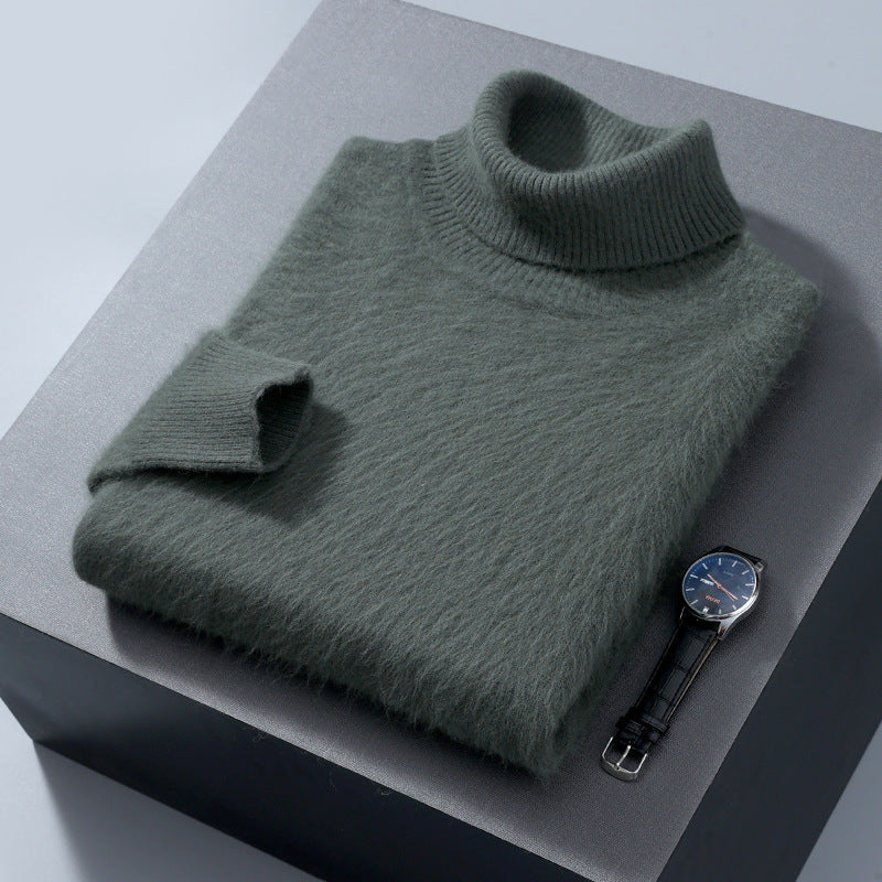 Men's High-neck Cashmere Sweater