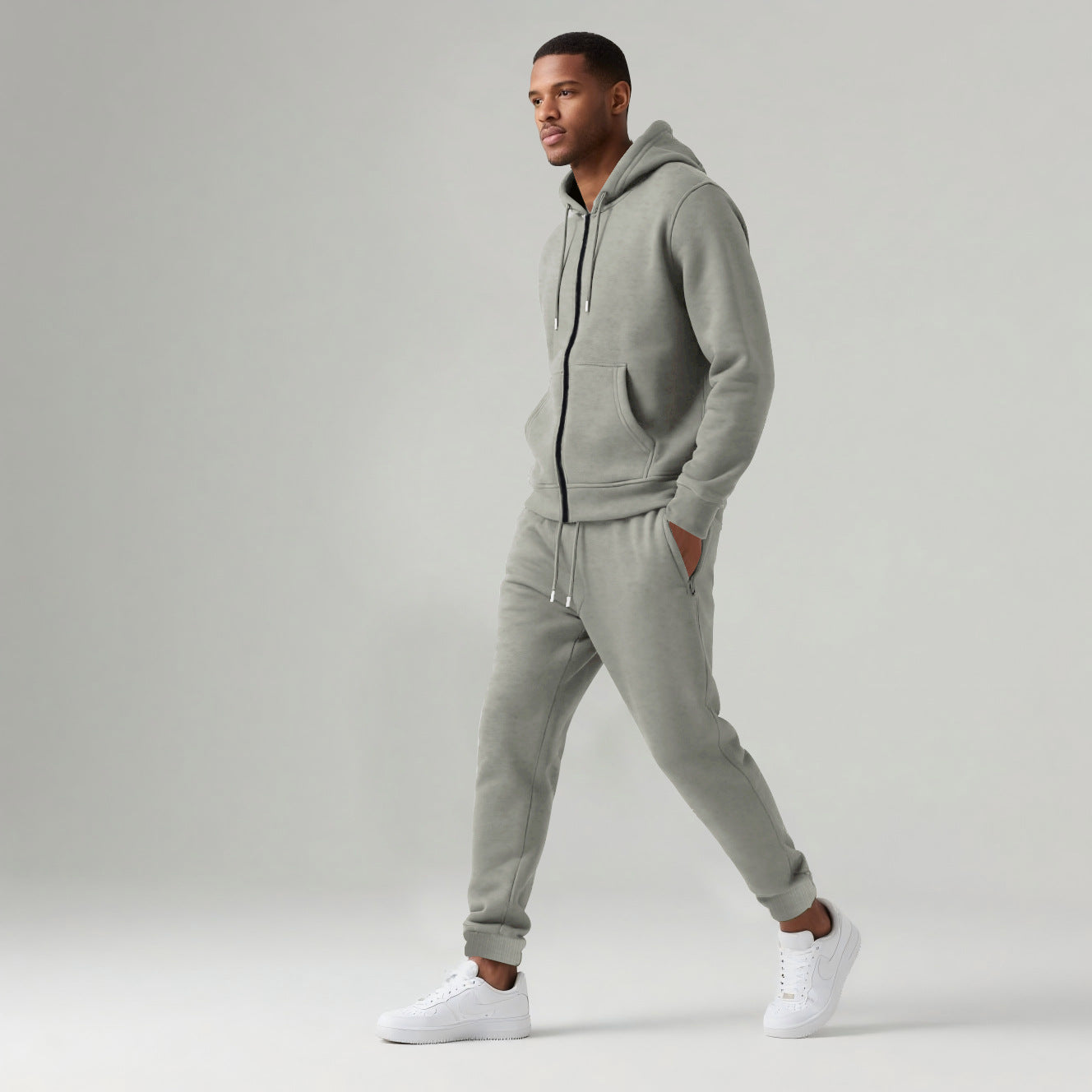 Men's Hooded Sportswear Set