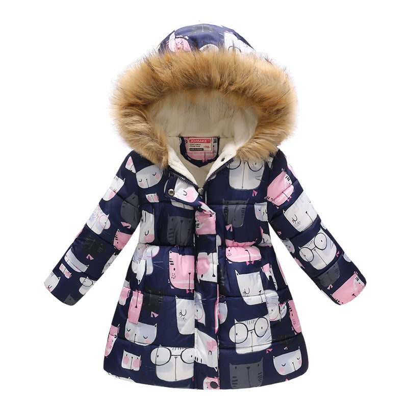 Padded Butterfly Winter Coat