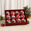 Exquisite Pattern Christmas Tree Ornament Ball