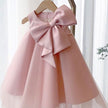 Girls Big Bow Korean Style Dress