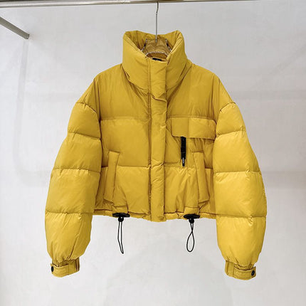 Stand Collar Puffer Jacket