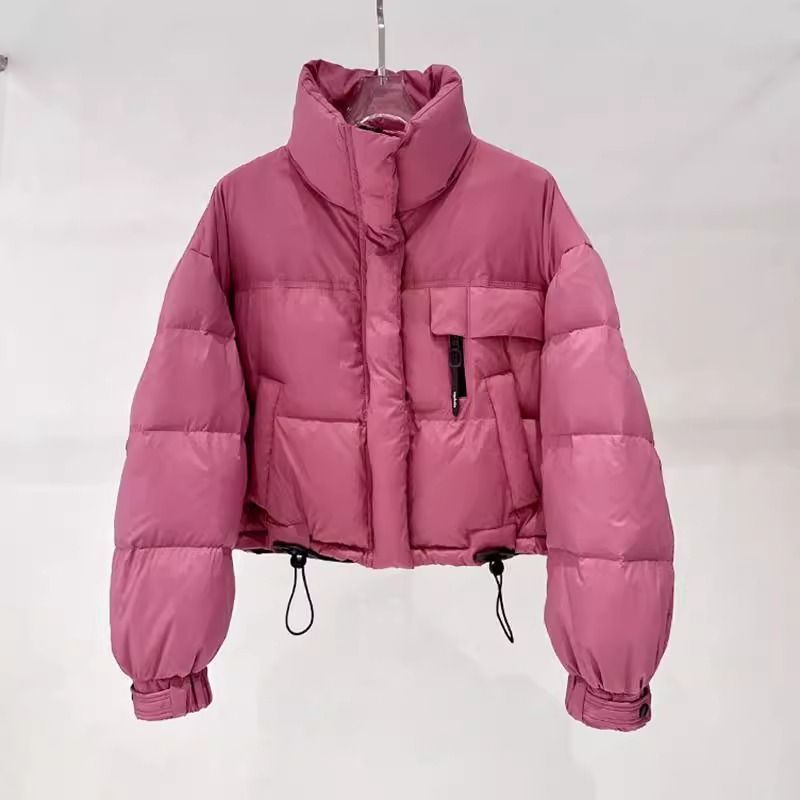 Stand Collar Puffer Jacket