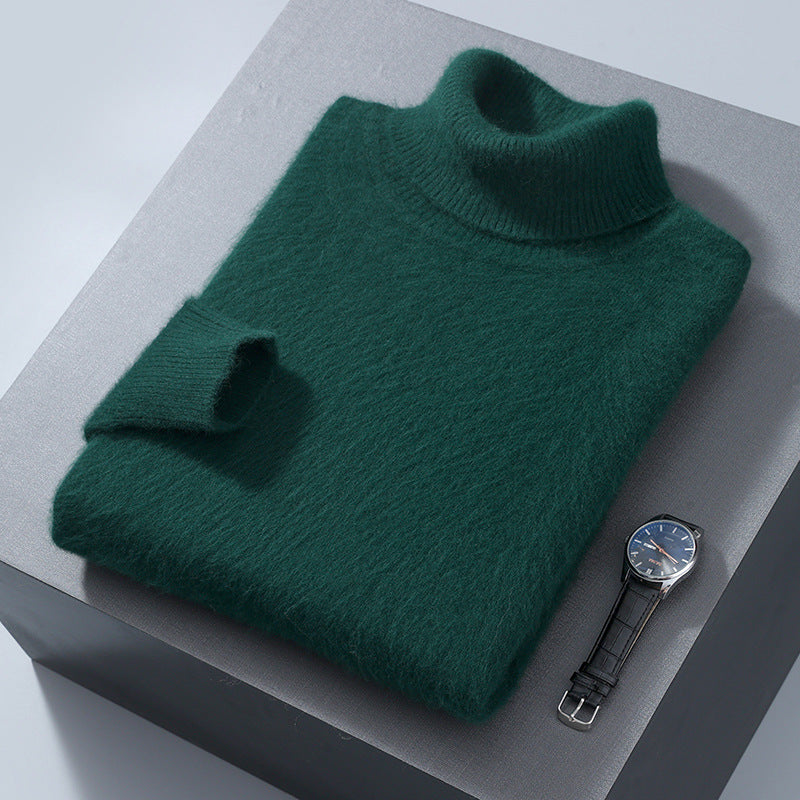 Men's High-neck Cashmere Sweater