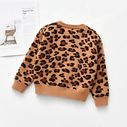 Leopard Sweater For Kids