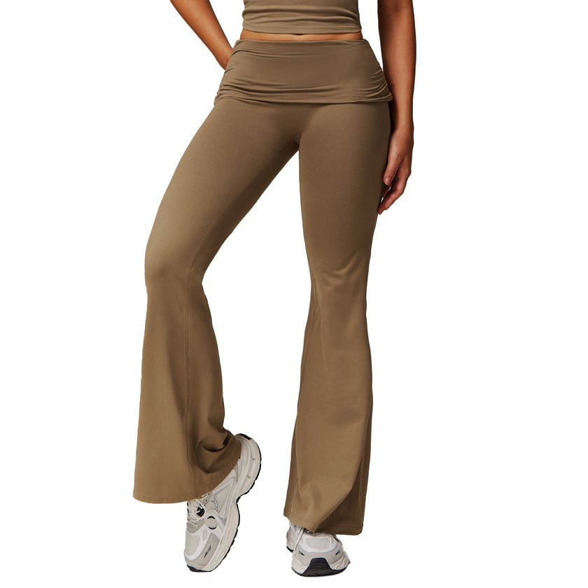 Bell-bottom Fitness Pants