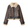 Women's Street Fashion Reversible Short Jacket