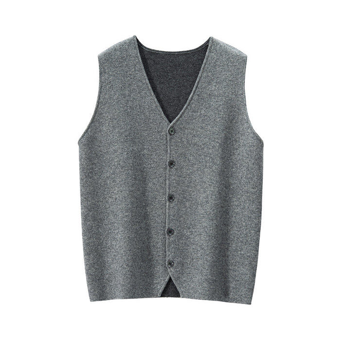 Men's V-neck knitwear