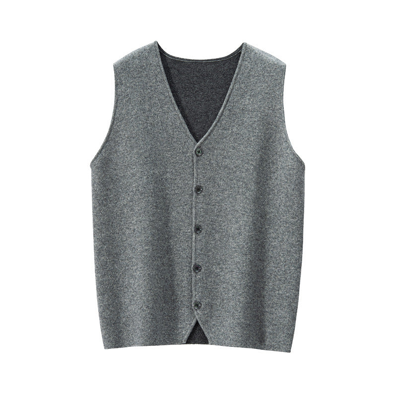 Men's V-neck knitwear