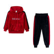 Girls Fashion Long Sleeve Two-piece Sports Suit