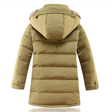 -30 Degree Children's Winter Jackets Duck Down Padded Outerwear
