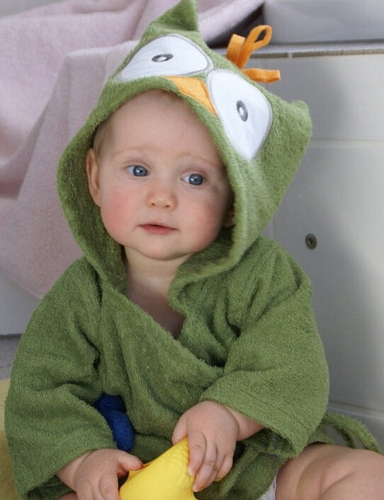 Animal Modeling Baby Bathrobe