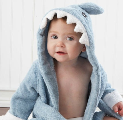 Animal Modeling Baby Bathrobe