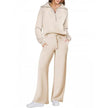 Half Zip Casual Lounge Set