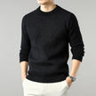Thick Round Neck Long Sleeve Base Sweater