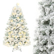 Snow Flocked Artificial Christmas Tree