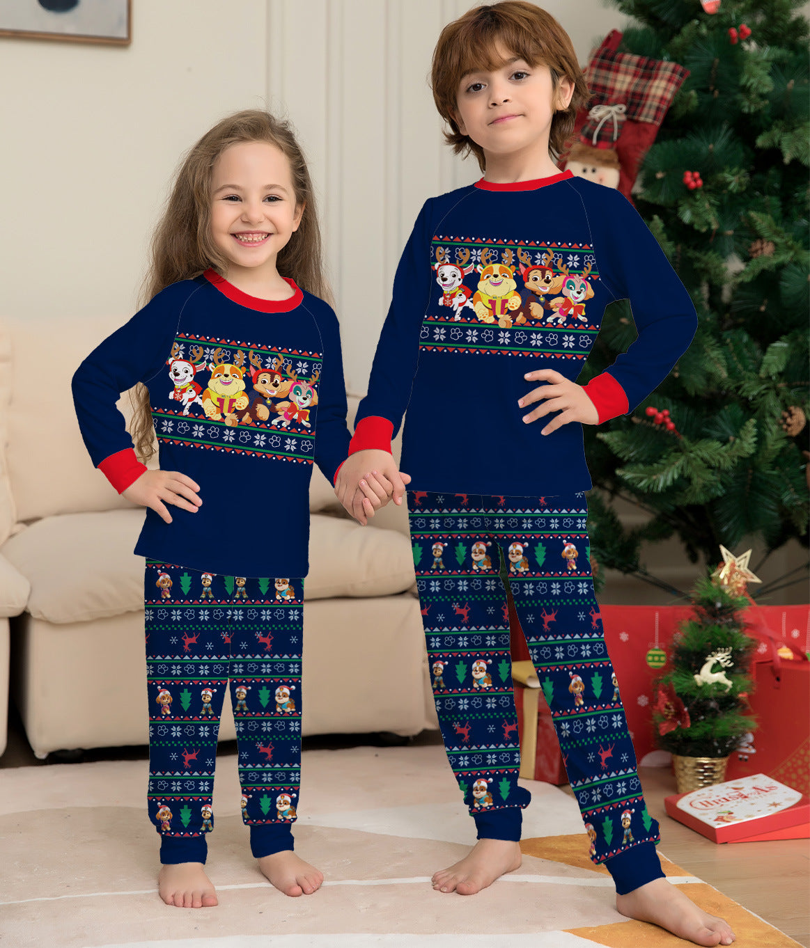 Family Matching Christmas Deer Pajamas Xmas