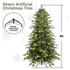 Pre-Lit PVC Christmas Tree
