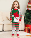 Family Christmas Jammies Long Sleeve Pajamas Matching Sets Red Stripe Xmas