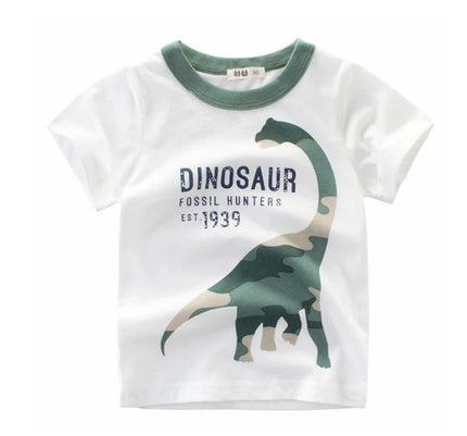 Boys Cotton Short Sleeves T-shirt